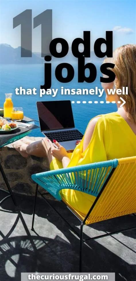 30 Odd Jobs That Pay Insanely Well .